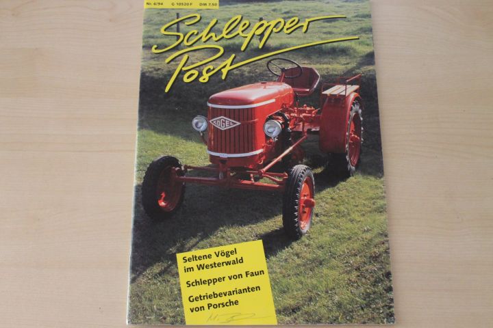 Deckblatt Schlepper Post (06/1994)